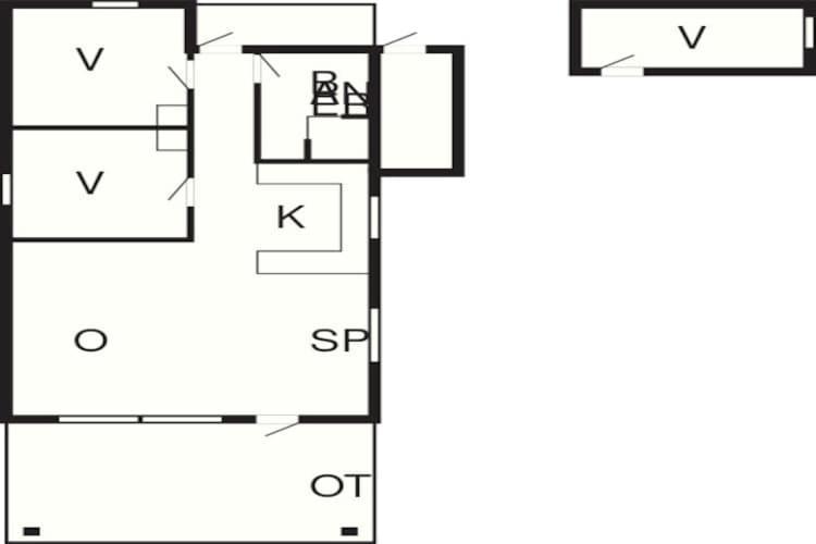 Two-Bedroom Holiday Home In Skibby 1 Экстерьер фото